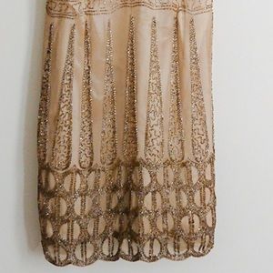 Beautiful flapper style 1920’s beaded dress